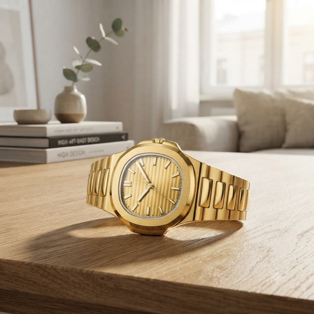 RoyalGold Quartz Watch™