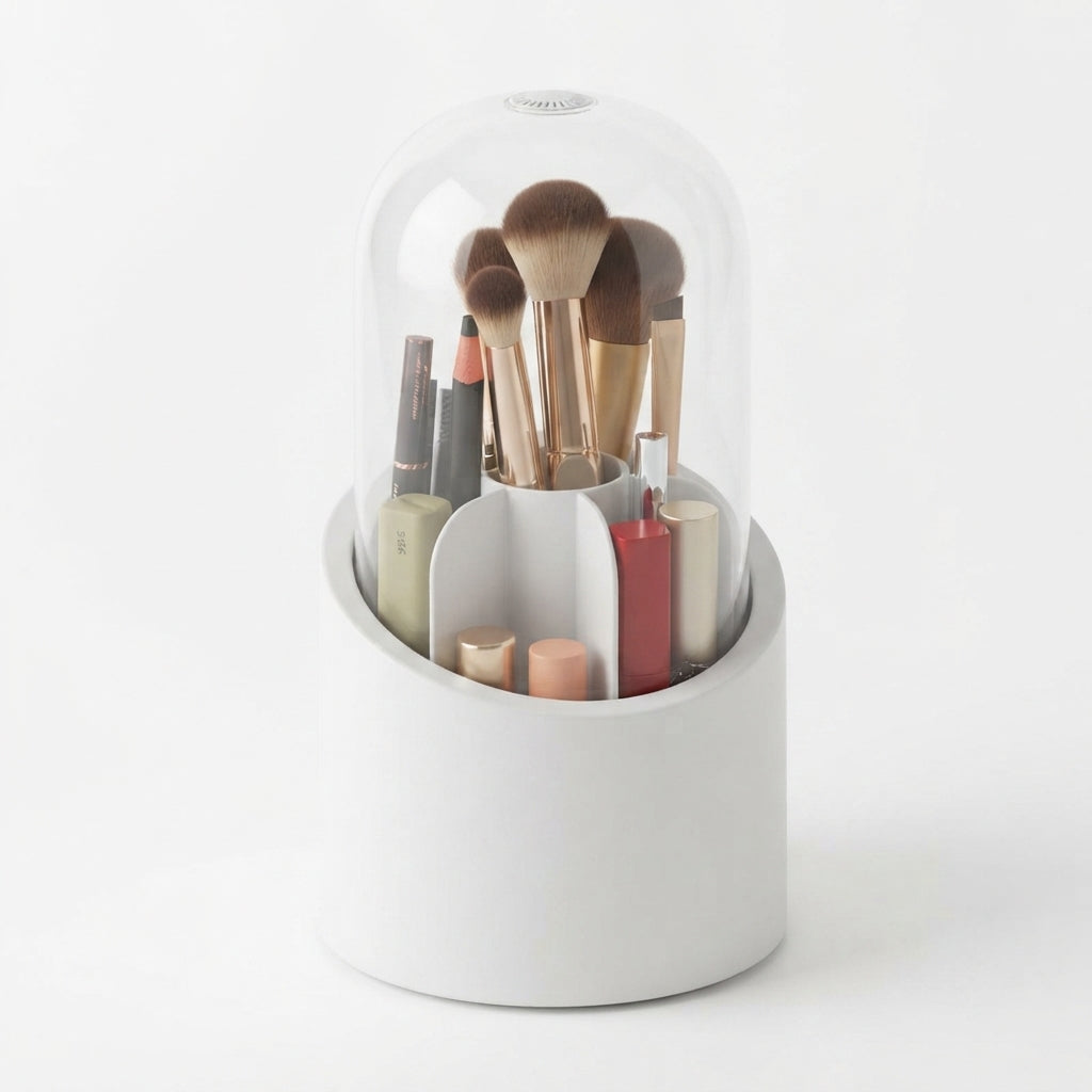 360 Degree Makeup Brush Organizer