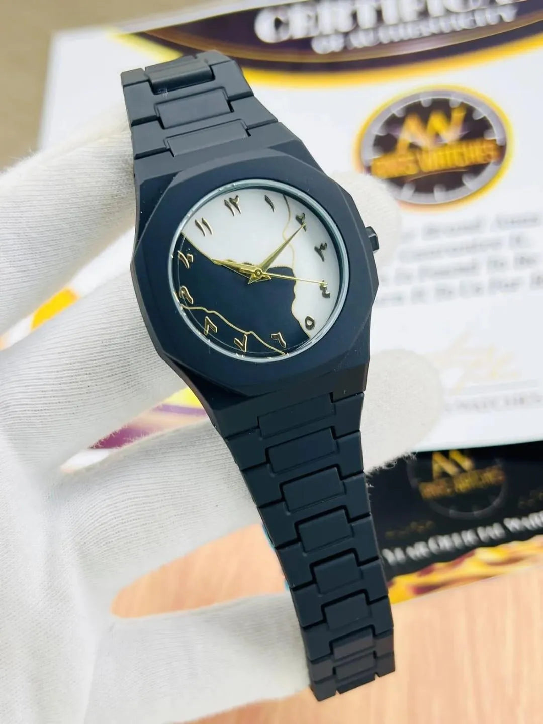 CarbonX Arabic Watch™
