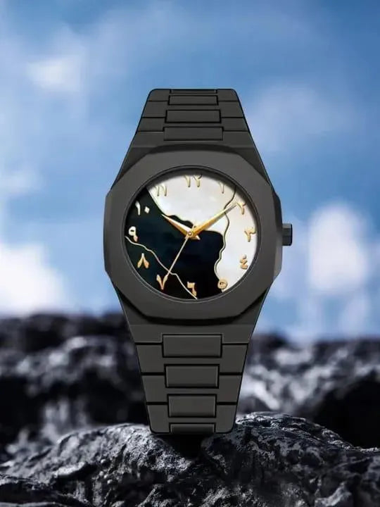 CarbonX Arabic Watch™