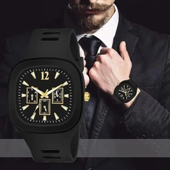 Prestige Black Gold Watch™