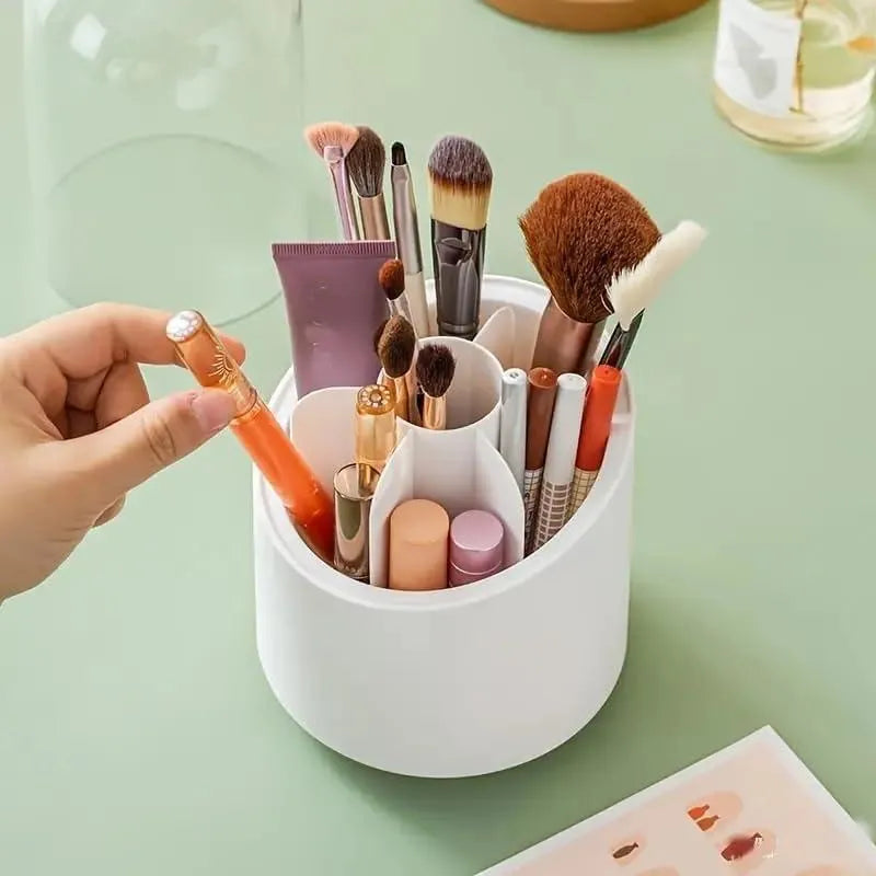 360 Degree Makeup Brush Organizer