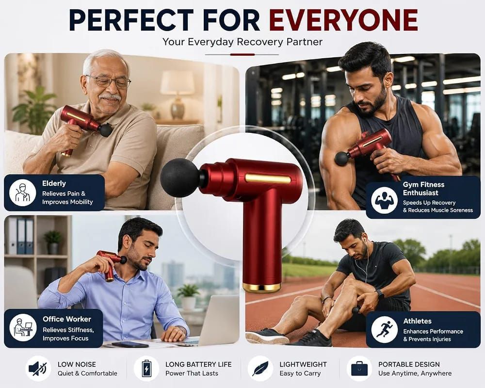 4 in 1 DeepRelief Massage Gun™
