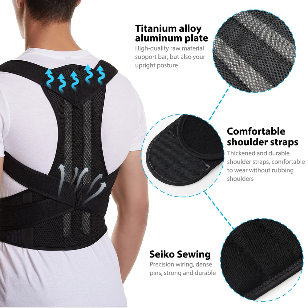 Premium Back PostureFix™  Corrector belt